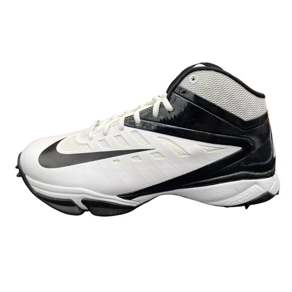 Nike Vapor 3/4 Destroyer - Sz 13.5 Men Football Shoes White Black 527879-100 NEW main image 5